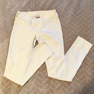 True religion skinny size 25 white